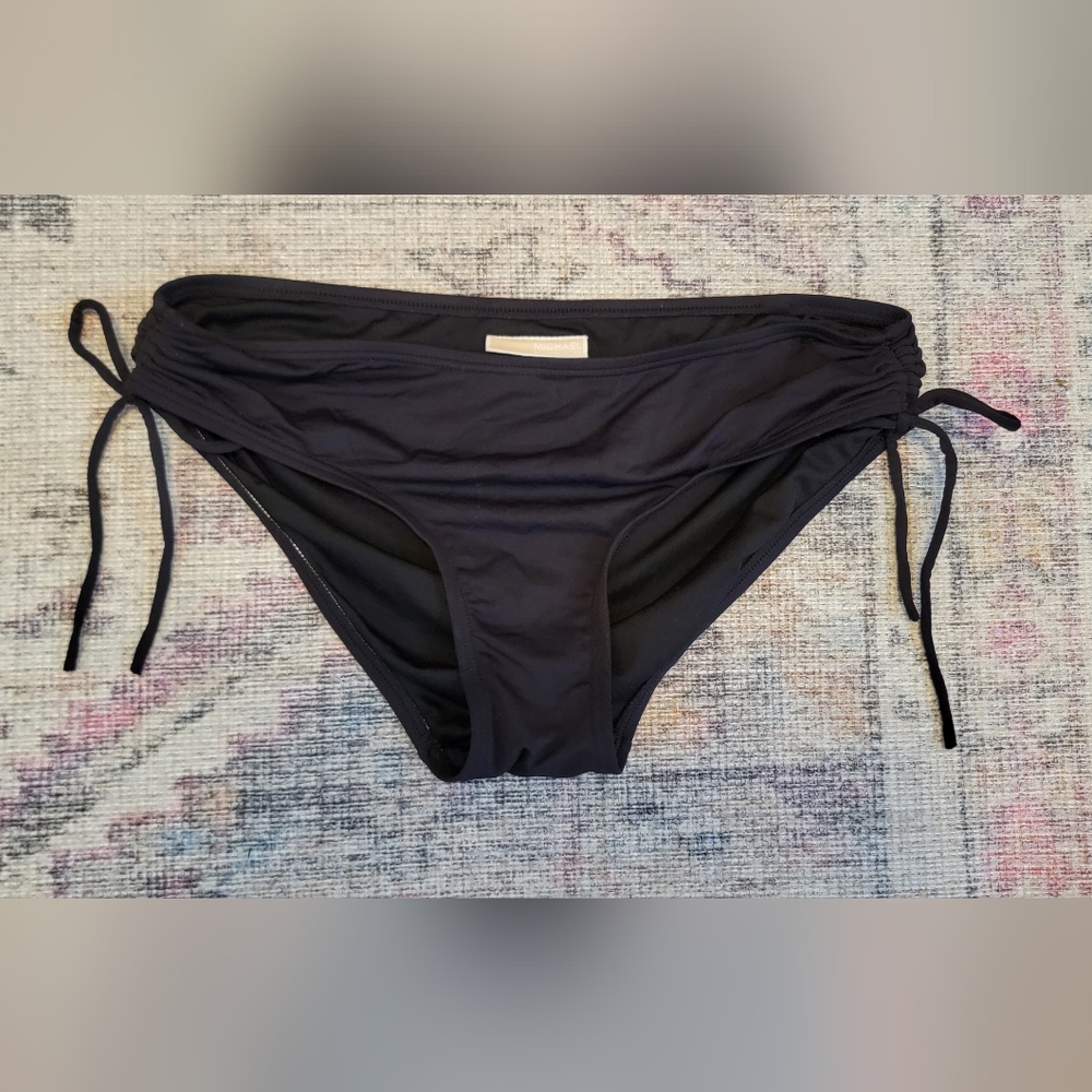 Michael Kors Black Swim Bikini Bottoms Size M